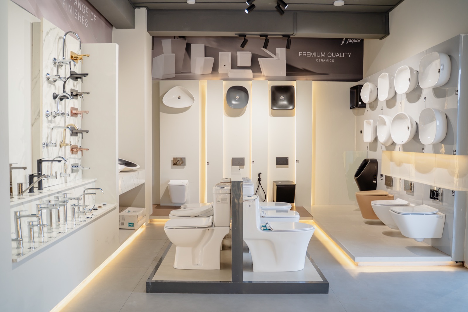 Inside the Aspiring Homes showroom