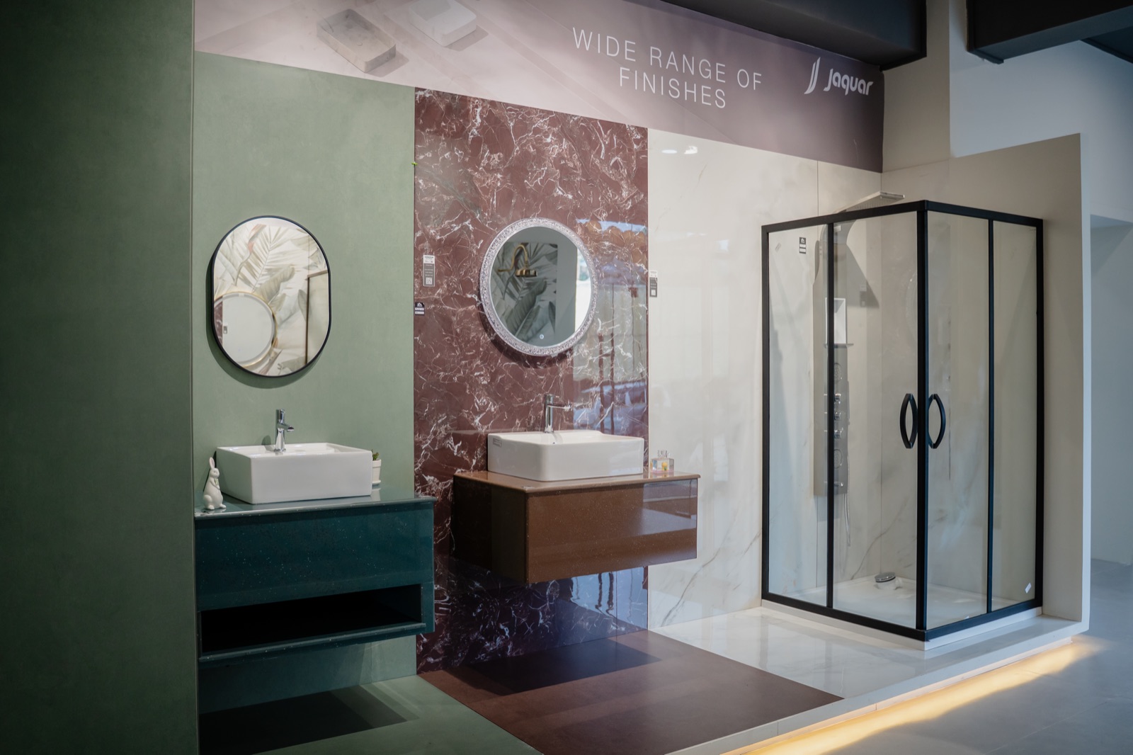 Inside the Aspiring Homes showroom